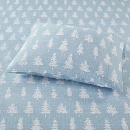 Cozy Cotton Flannel 100% Cotton Flannel Printed Sheet Set