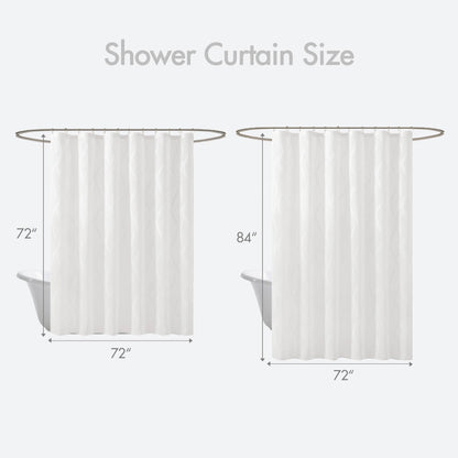 Candice Sheer Shower Curtain