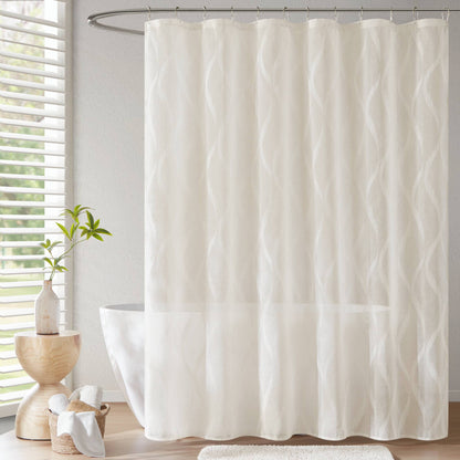 Candice Sheer Shower Curtain