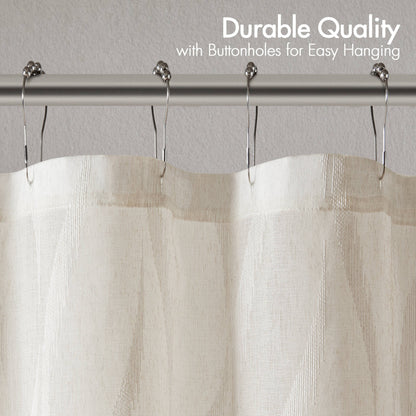 Candice Sheer Shower Curtain
