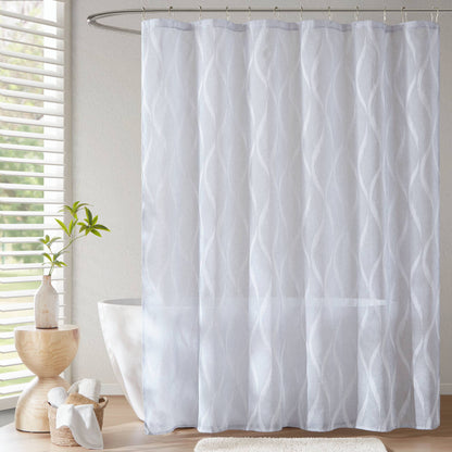 Candice Sheer Shower Curtain