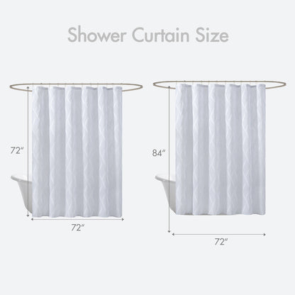 Candice Sheer Shower Curtain