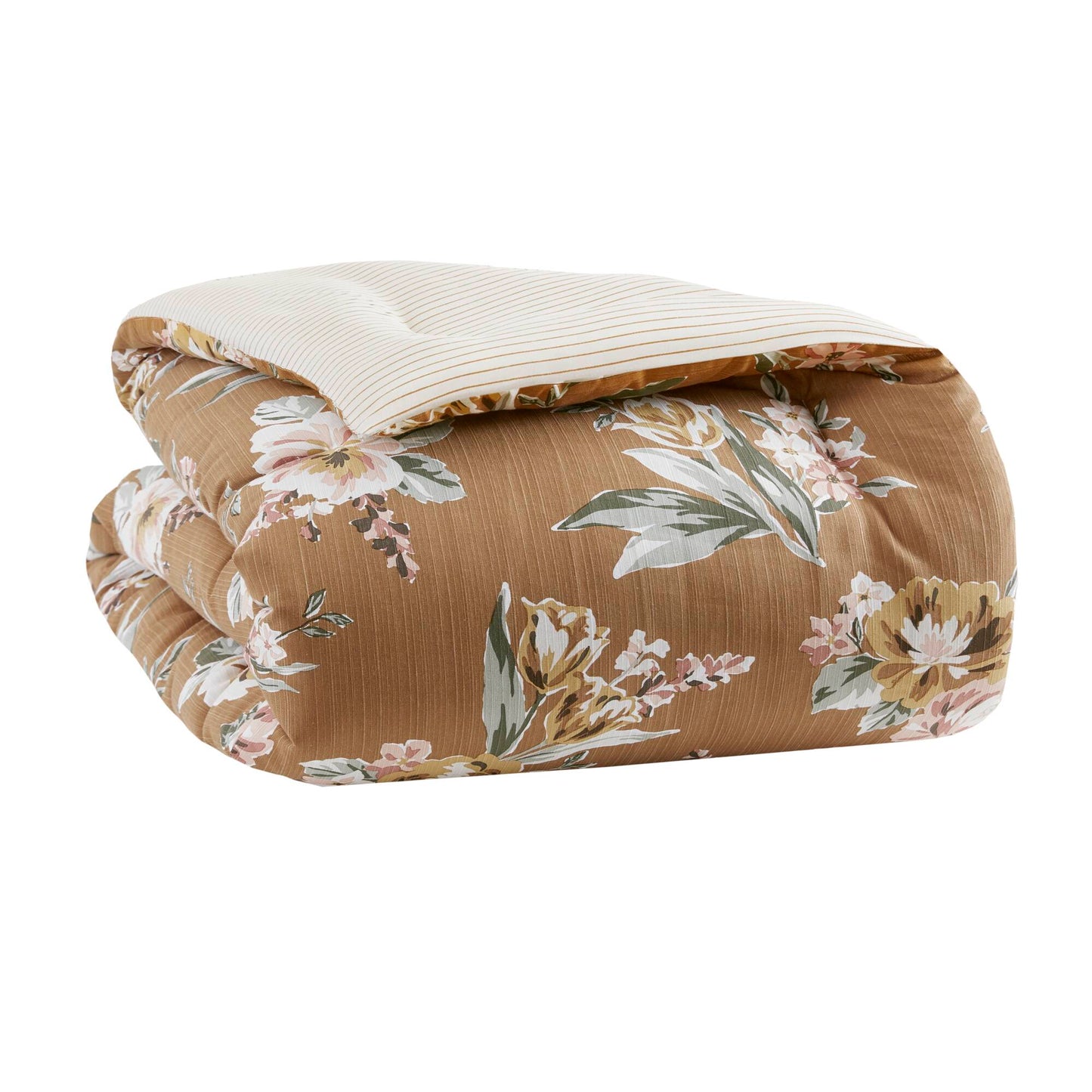 Salara 7 Piece Vintage Floral Comforter Set