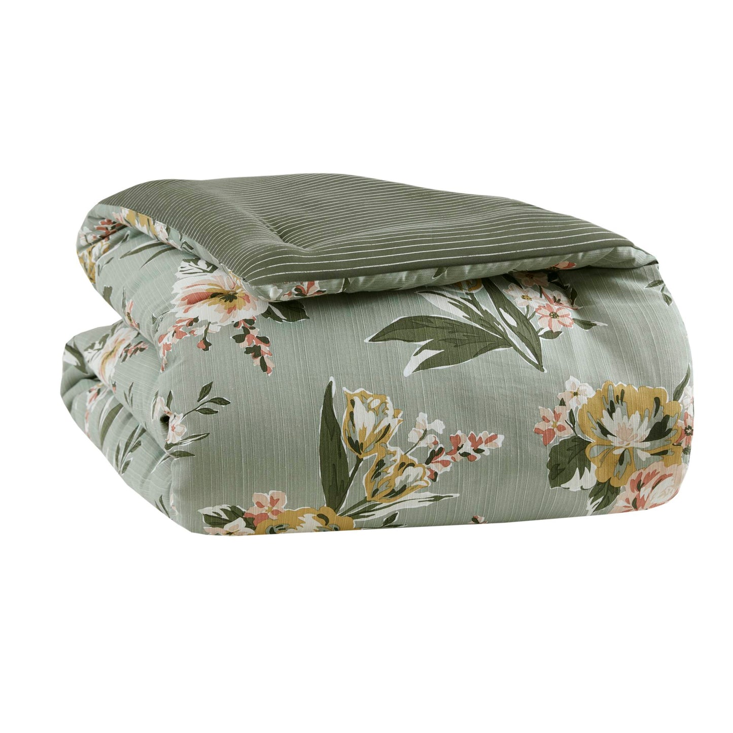 Salara 7 Piece Vintage Floral Comforter Set