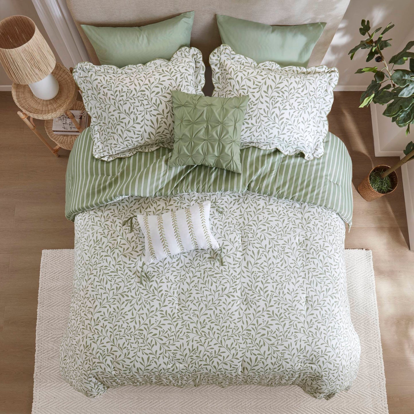 Darcy 5 Piece Print Comforter Set