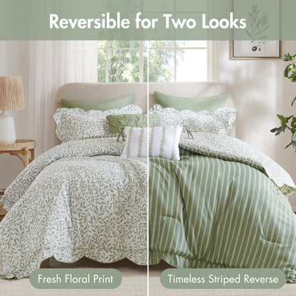 Darcy 5 Piece Print Comforter Set