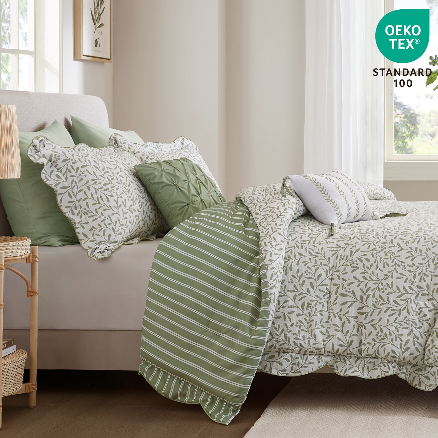 Darcy 5 Piece Print Comforter Set