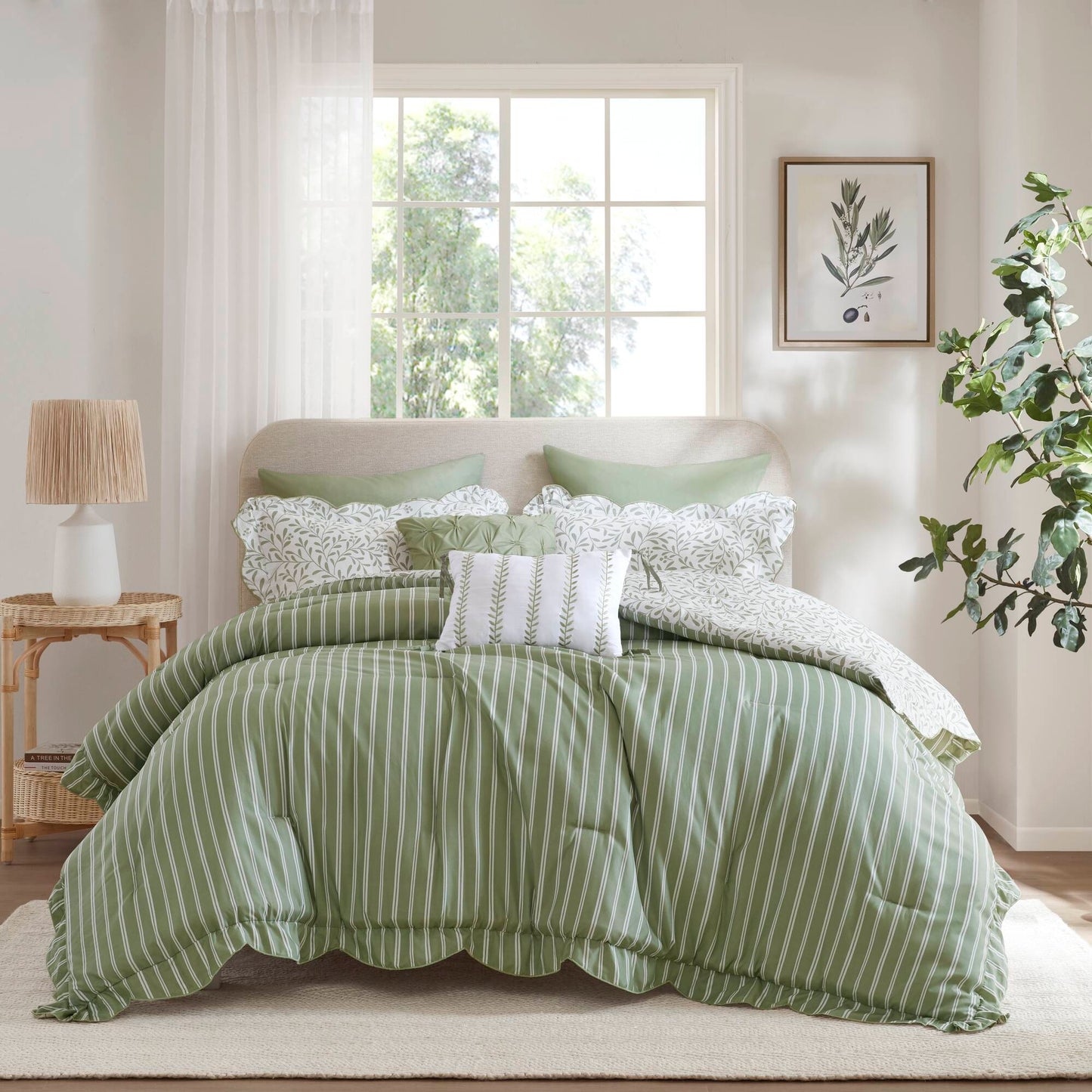 Darcy 5 Piece Print Comforter Set