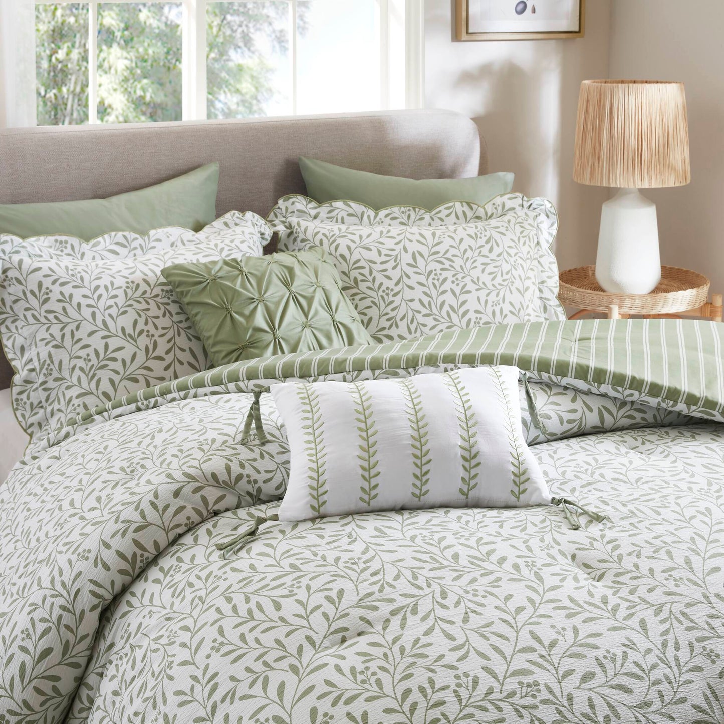 Darcy 5 Piece Print Comforter Set