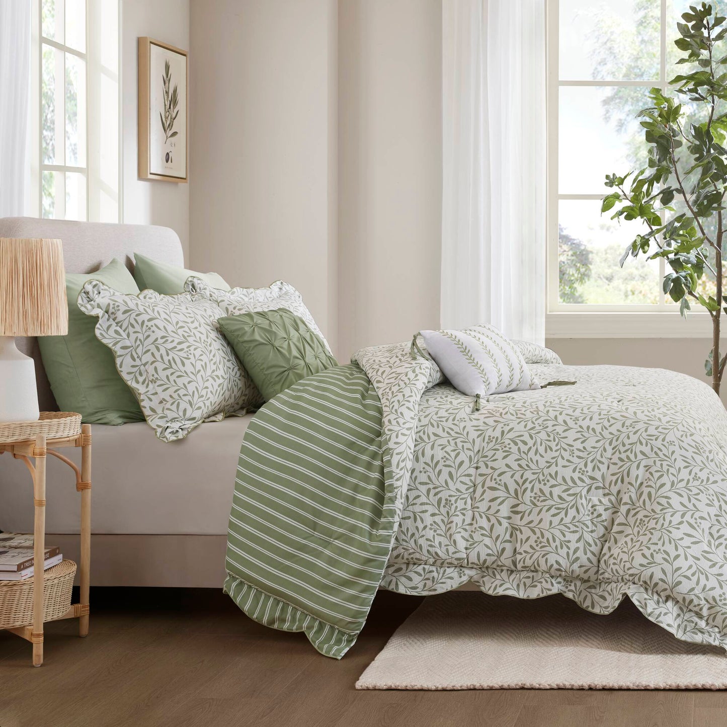 Darcy 5 Piece Print Comforter Set