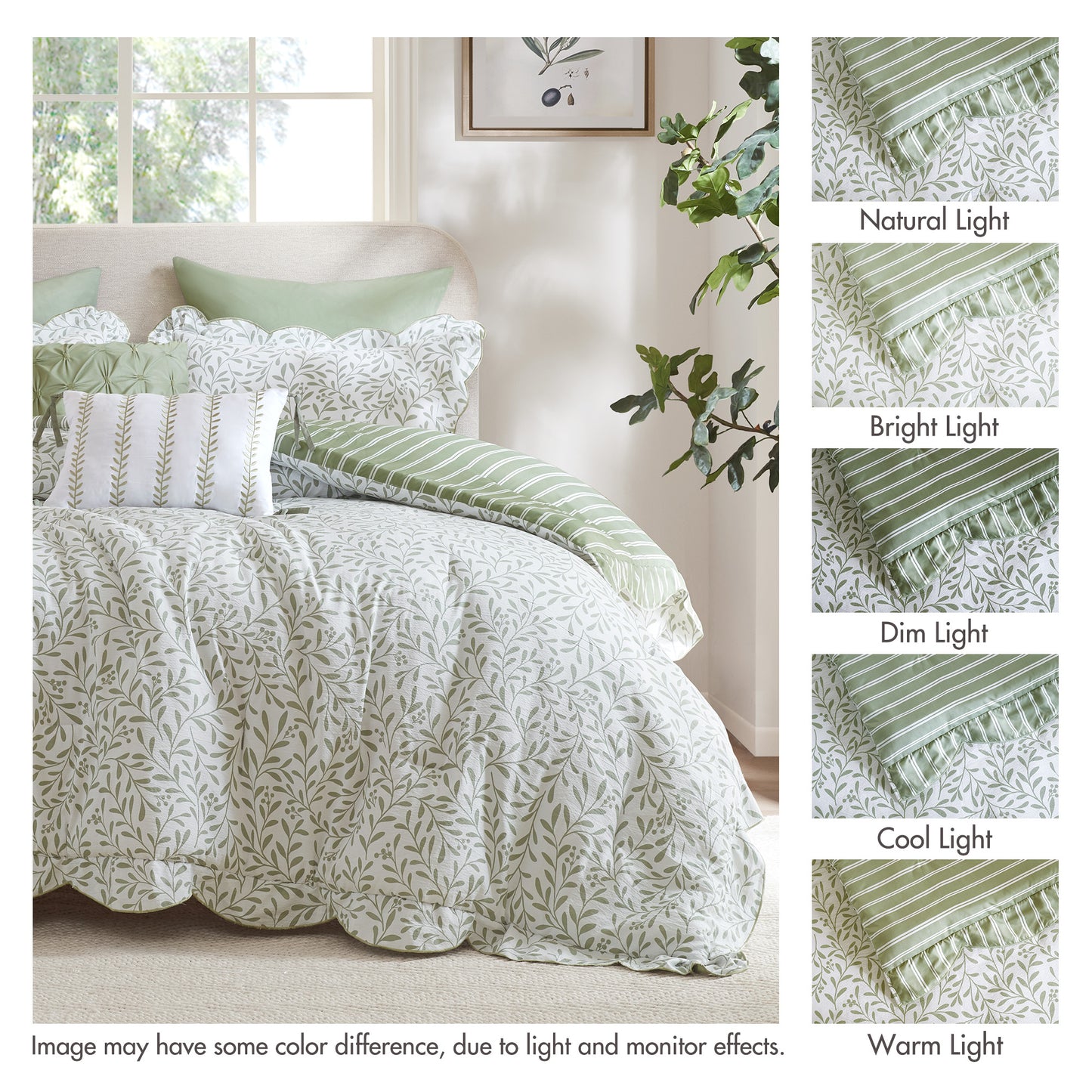 Darcy 5 Piece Print Comforter Set