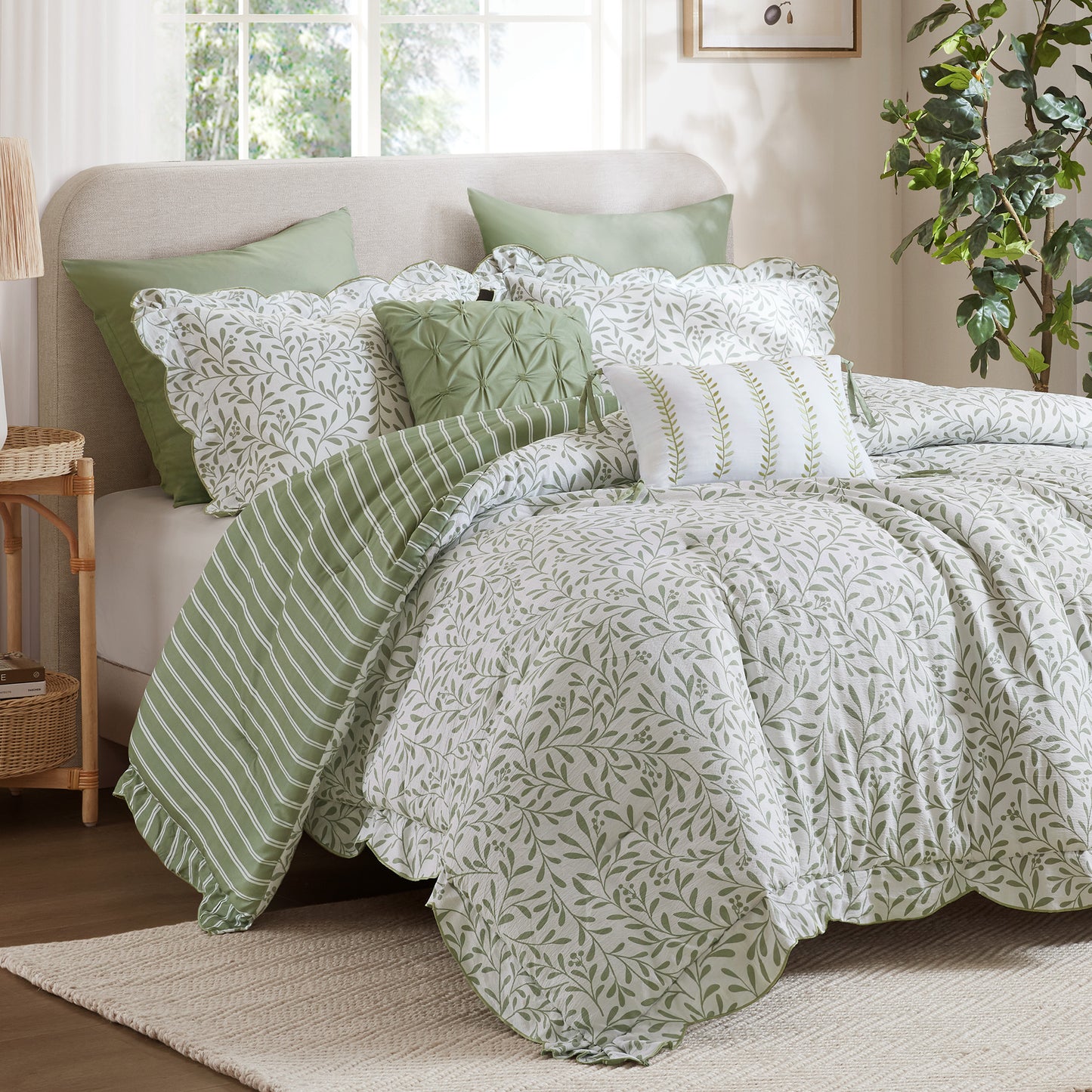 Darcy 5 Piece Print Comforter Set