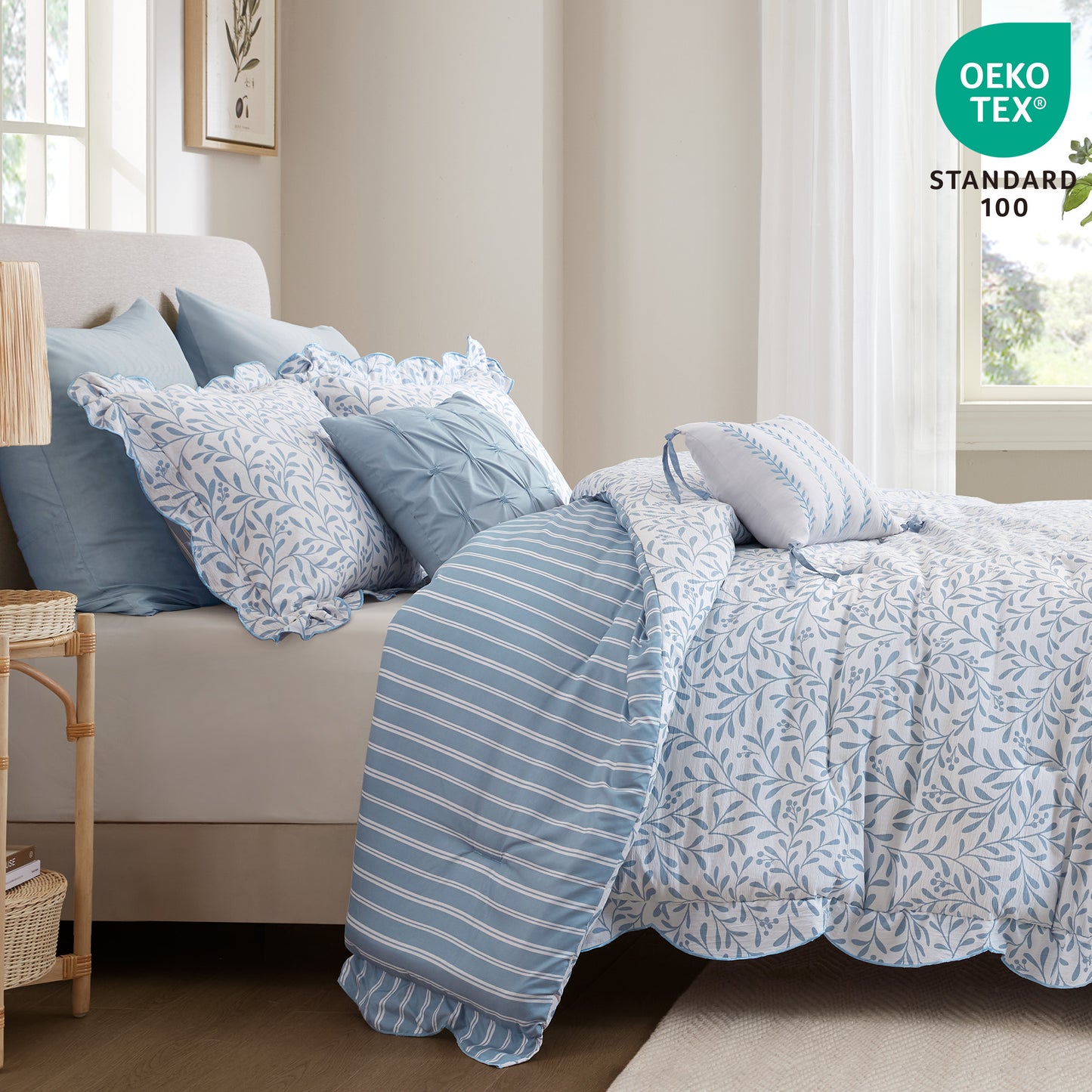 Darcy 5 Piece Print Comforter Set