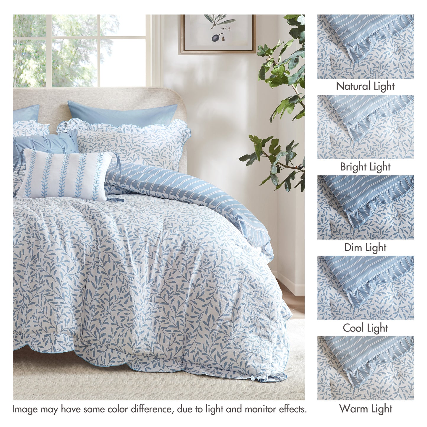 Darcy 5 Piece Print Comforter Set