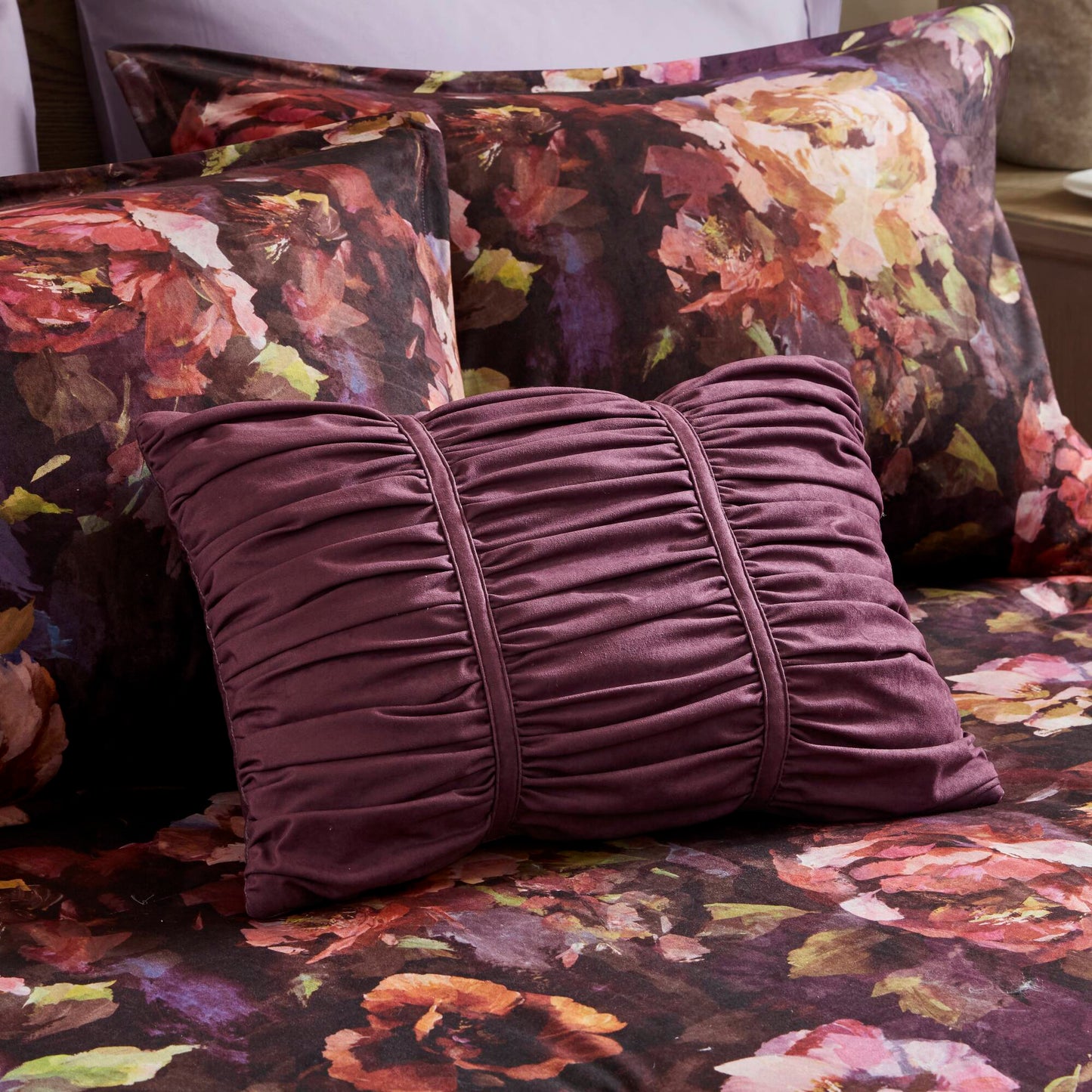 Seraphina 4 Piece Velvet Comforter Set