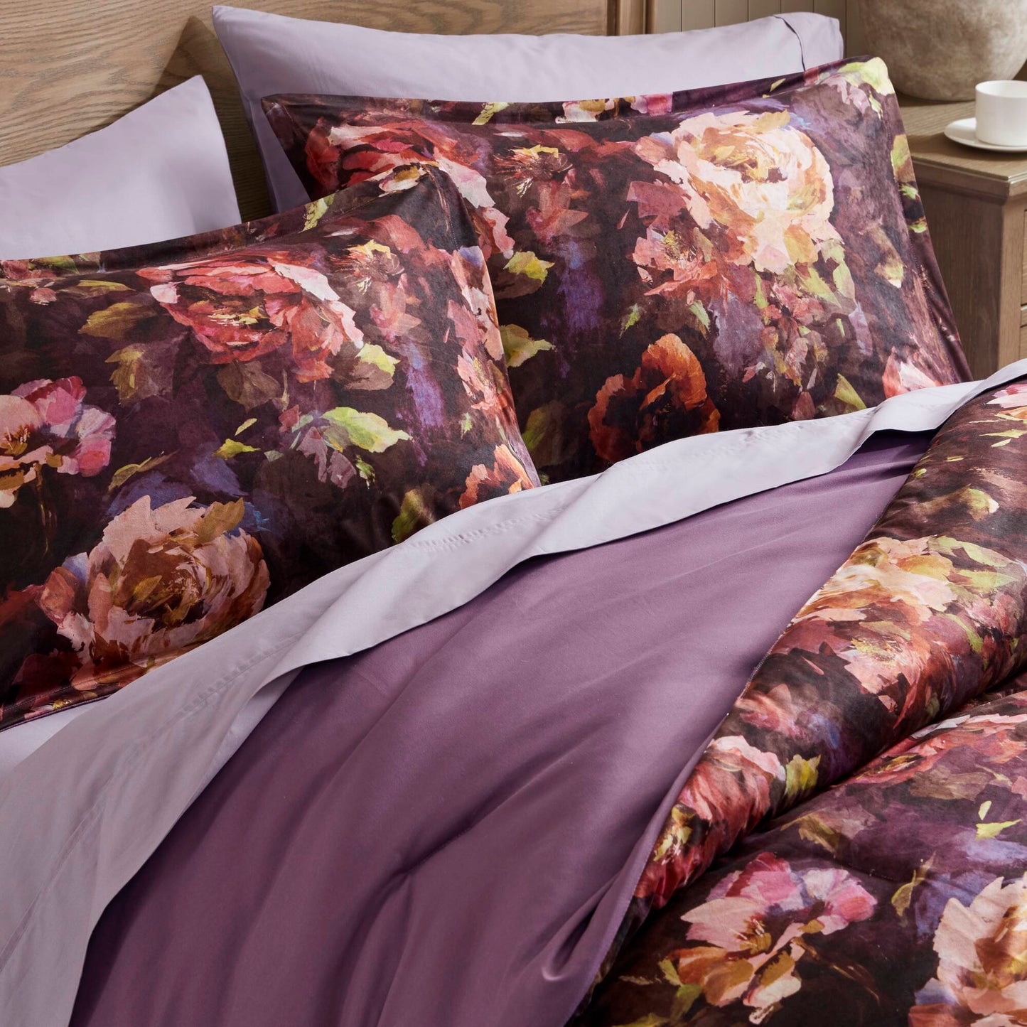 Seraphina 4 Piece Velvet Comforter Set