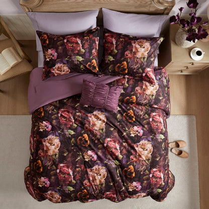Seraphina 4 Piece Velvet Comforter Set