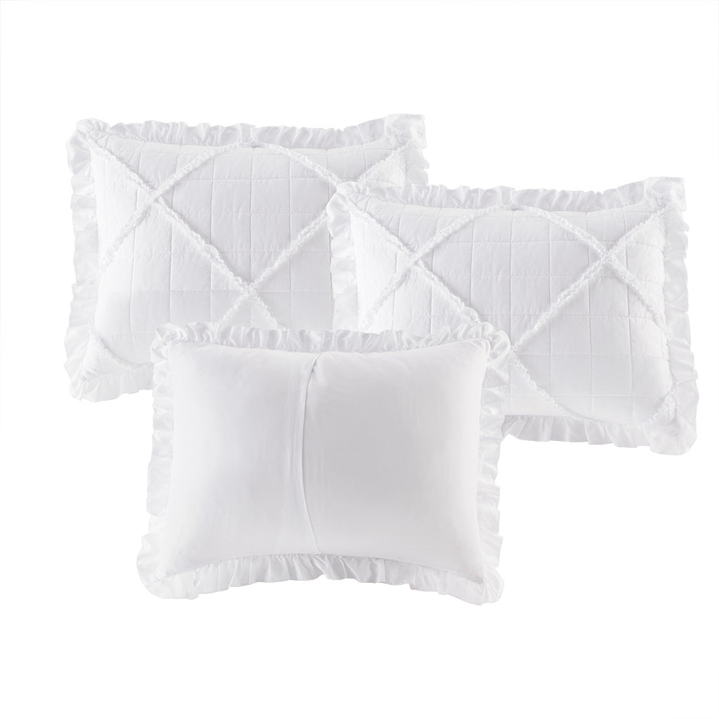 Rosie 6 Piece Daybed Cover Set with Bedskirt and Throw Pillow