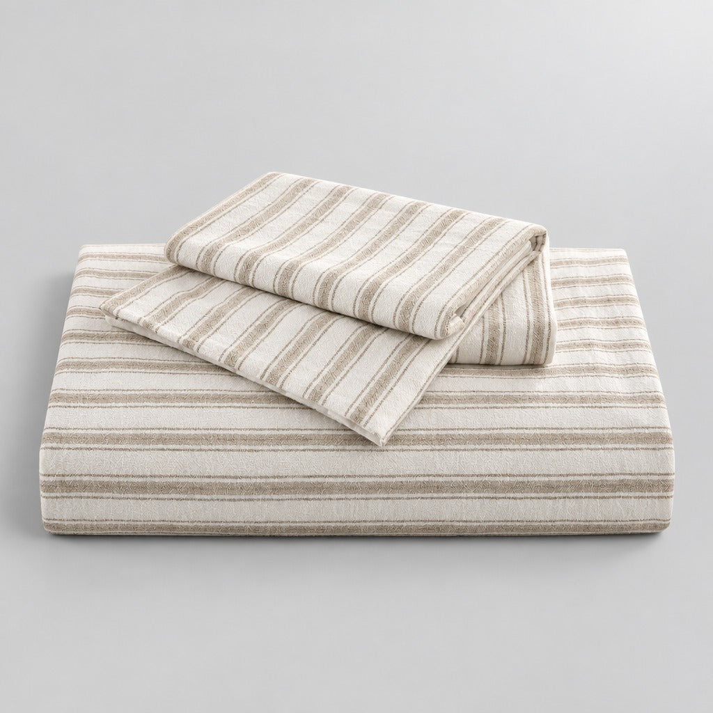 Etta 3-Piece Cotton Lined Blend Duvet Set