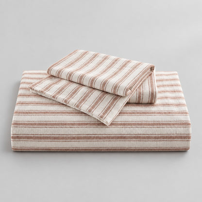 Etta 3-Piece Cotton Lined Blend Duvet Set