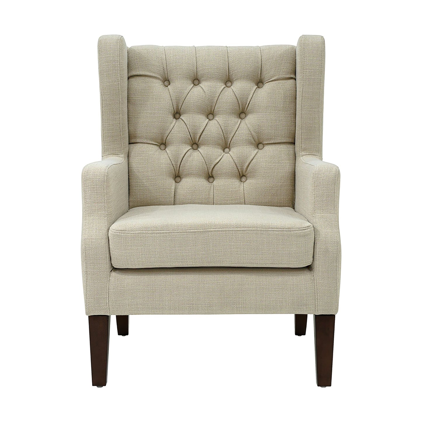 Maxwell Button Tufted Wing Chair