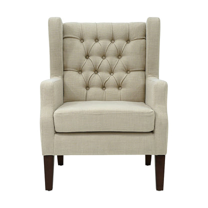 Maxwell Button Tufted Wing Chair
