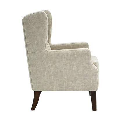 Maxwell Button Tufted Wing Chair