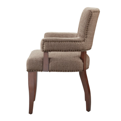 Dawson Upholstered Dining Chair with Padded Arm