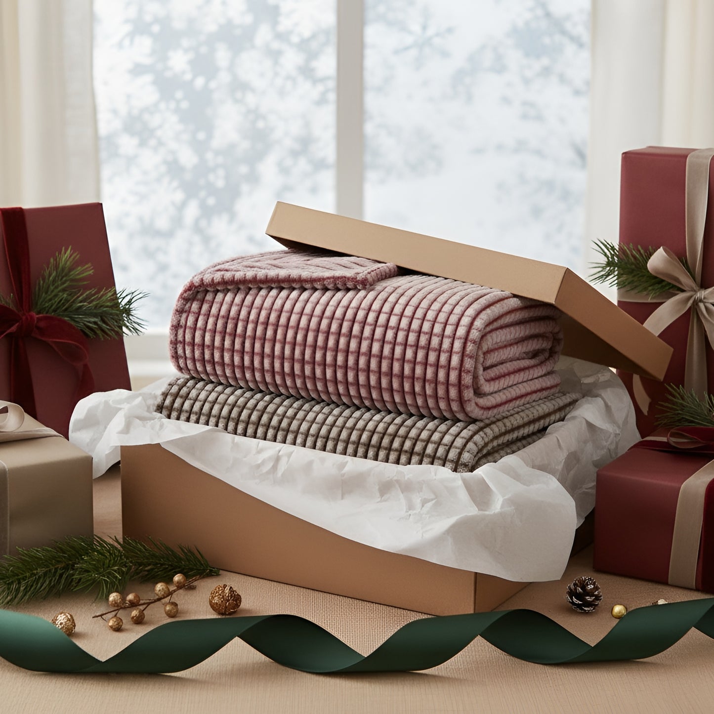 Carved Plush Blanket