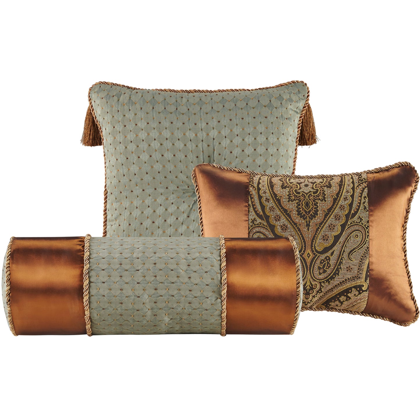 Canovia Springs 9 Piece Jacquard Comforter Set