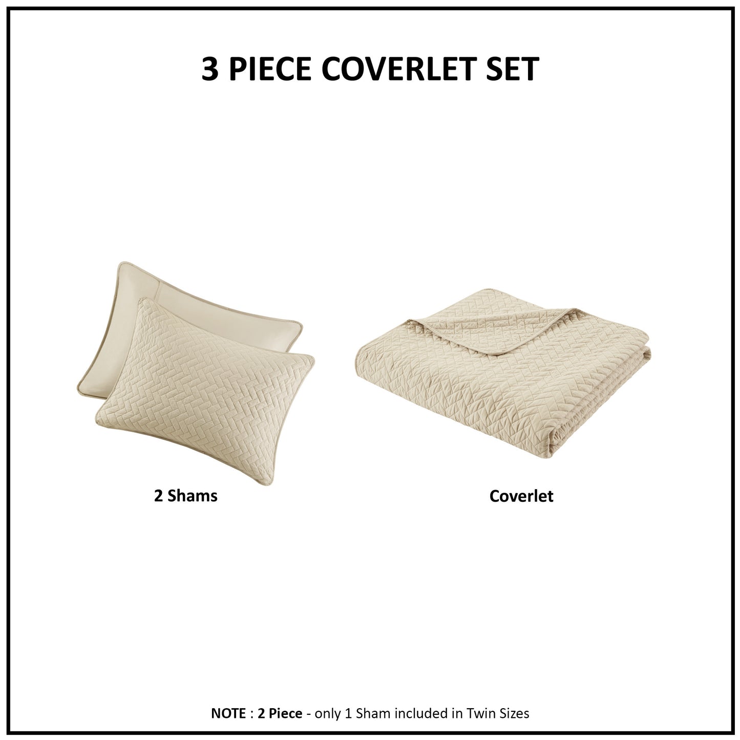 Velvet Touch 3 Piece Luxurious Oversized Quilt Set