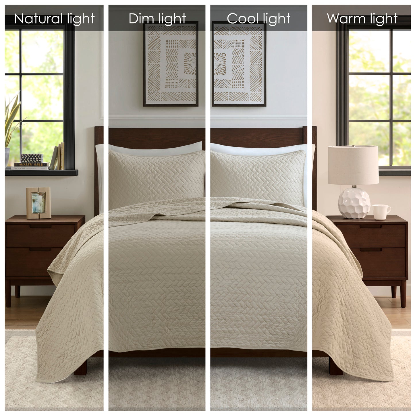 Velvet Touch 3 Piece Luxurious Oversized Quilt Set