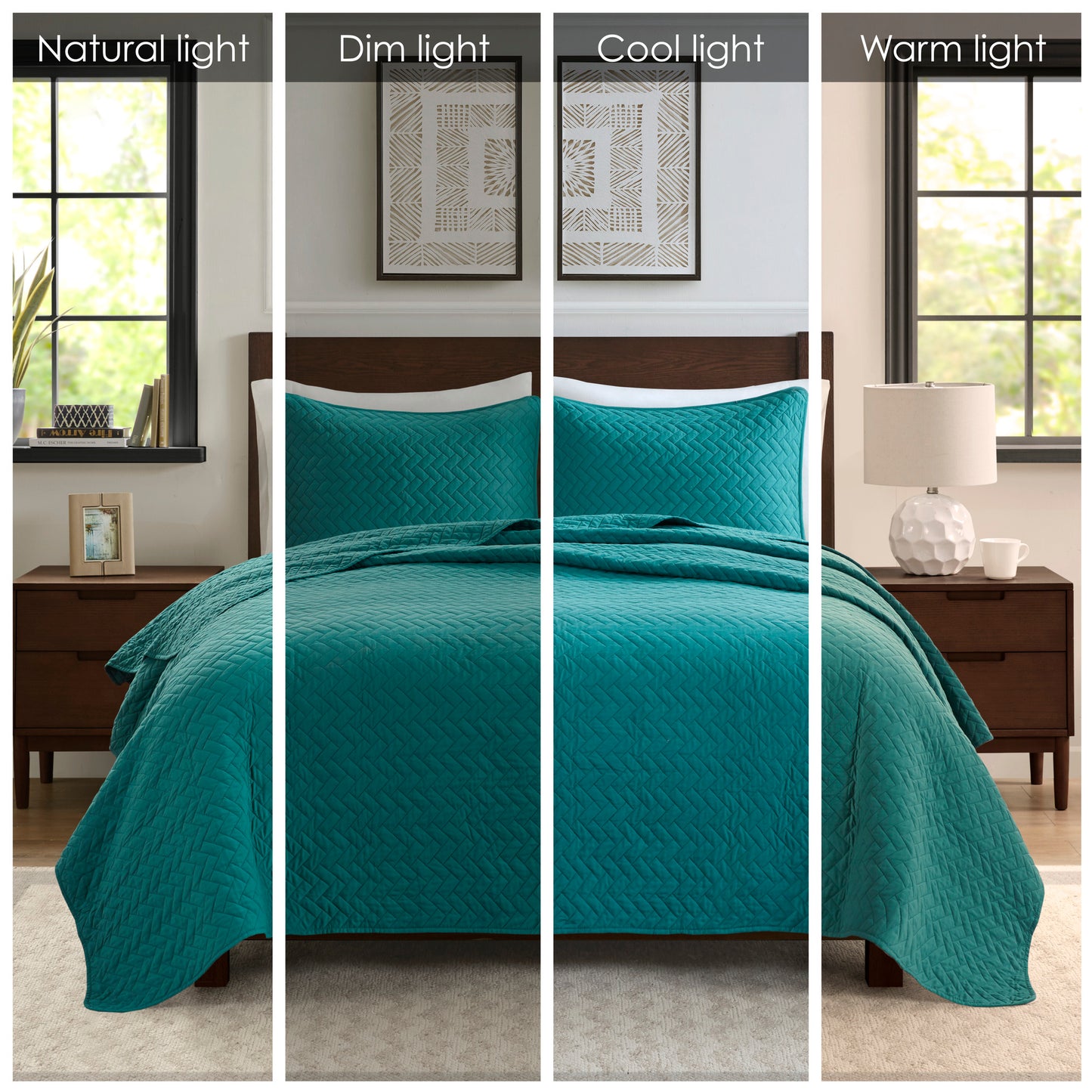 Velvet Touch 3 Piece Luxurious Oversized Quilt Set