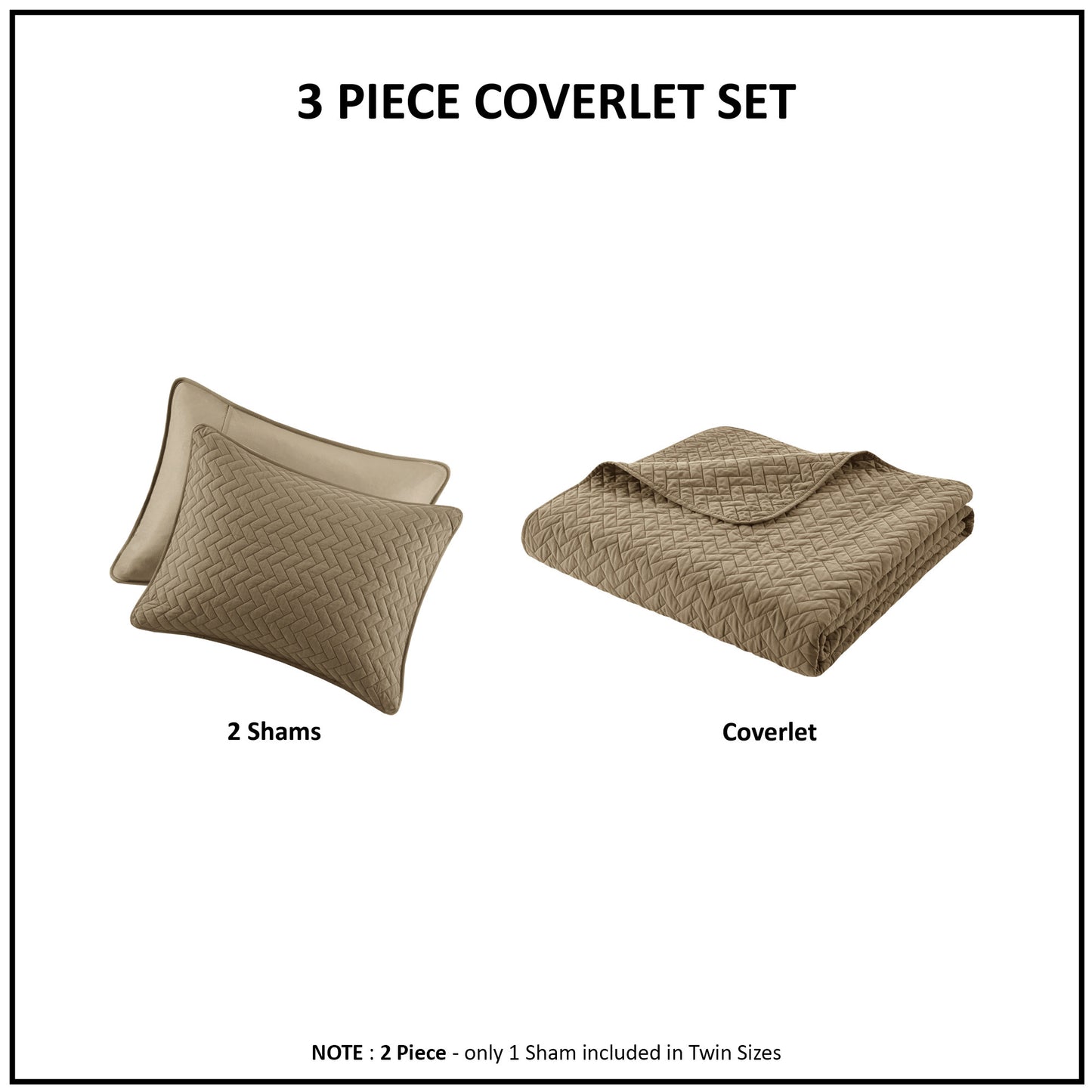 Velvet Touch 3 Piece Luxurious Oversized Quilt Set