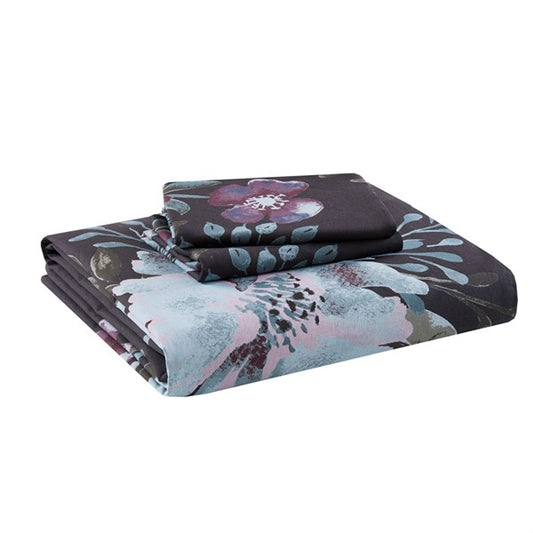 Jolene 3 Piece Cotton Duvet Cover Set