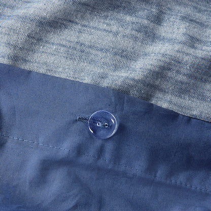 Dover 5 Piece Organic Cotton Oversized Comforter Cover Set w/removable insert