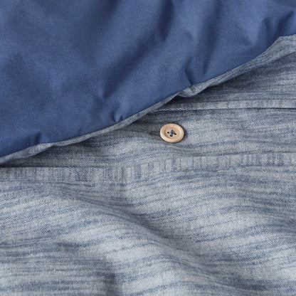 Dover 3 Piece Organic Cotton Oversized Duvet Cover Set