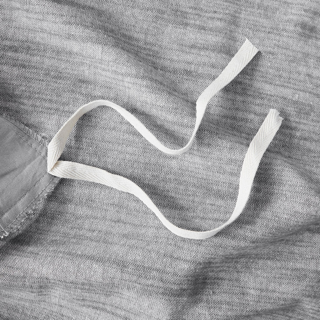 Dover 3 Piece Organic Cotton Oversized Duvet Cover Set