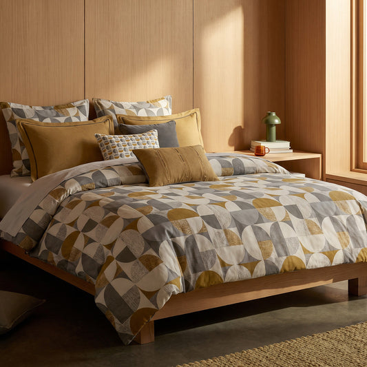 Cirque Jacquard Oversized Duvet Style Comforter Set