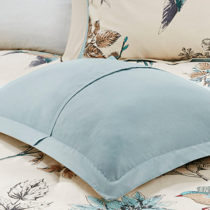 Quincy 7 Piece Printed Cotton Twill Comforter Set