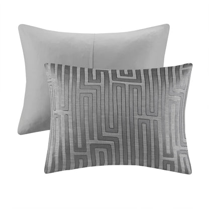 Royce 10 Piece Luxury Jacquard Comforter Set