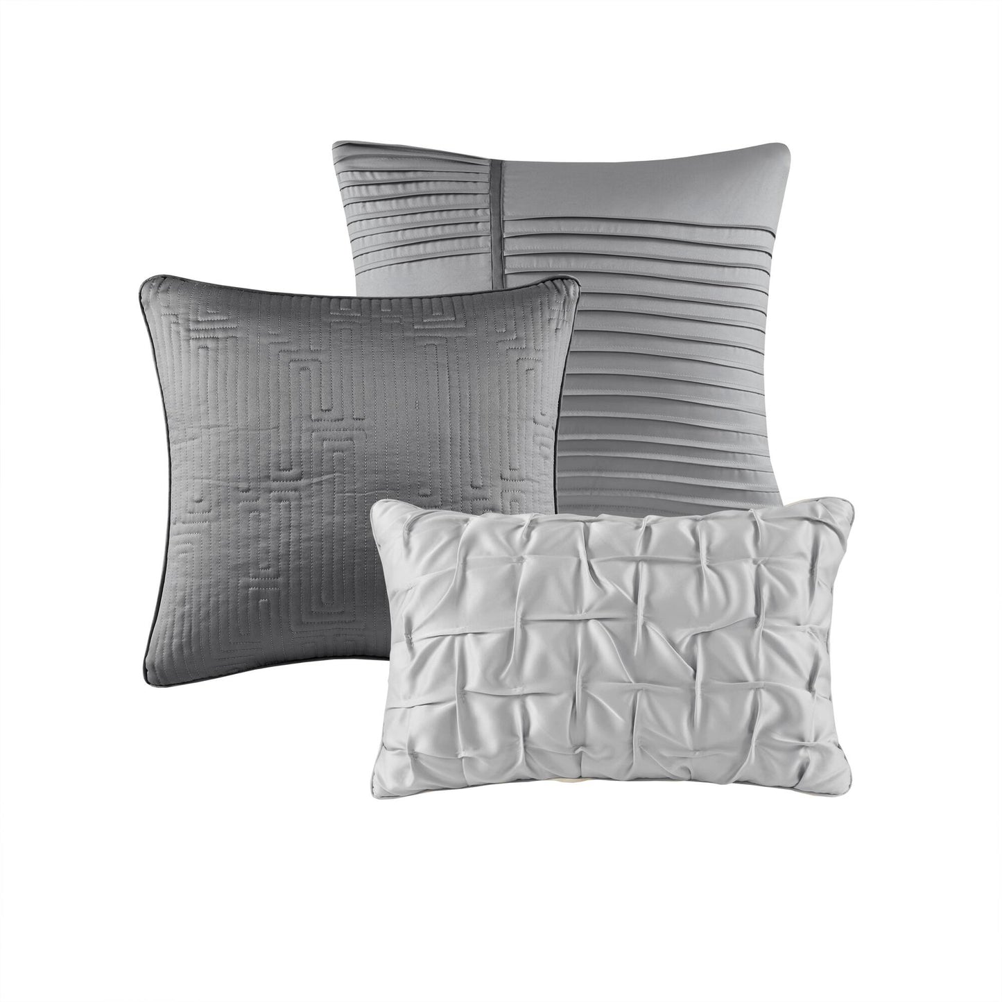 Royce 10 Piece Luxury Jacquard Comforter Set