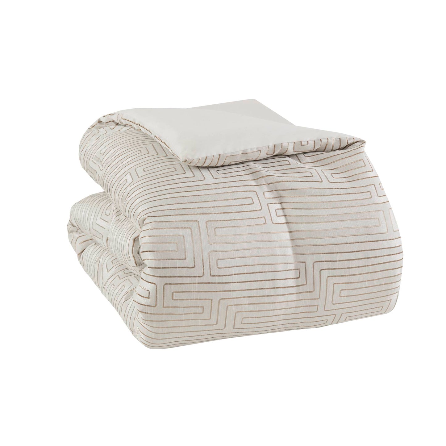 Royce 10 Piece Luxury Jacquard Comforter Set