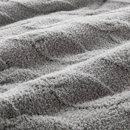 Riordan Cable Knit Chenille Comforter Set