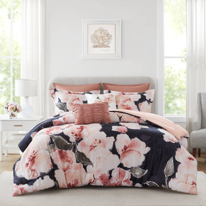Shanti 7-Piece 100% Cotton Printed Comforter Set