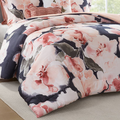 Shanti 7-Piece 100% Cotton Printed Comforter Set