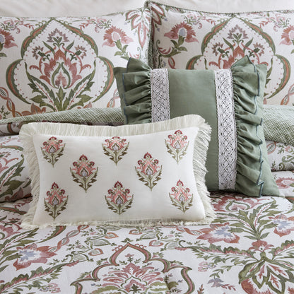 Sylvie 5-Piece Cotton Slub Comforter Set