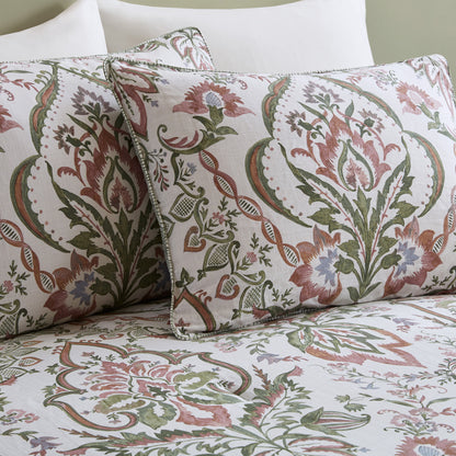 Sylvie 5-Piece Cotton Slub Comforter Set