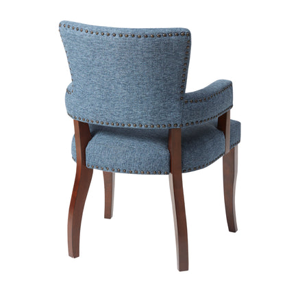 Dawson Upholstered Dining Chair with Padded Arm