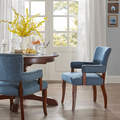 Dawson Upholstered Dining Chair with Padded Arm
